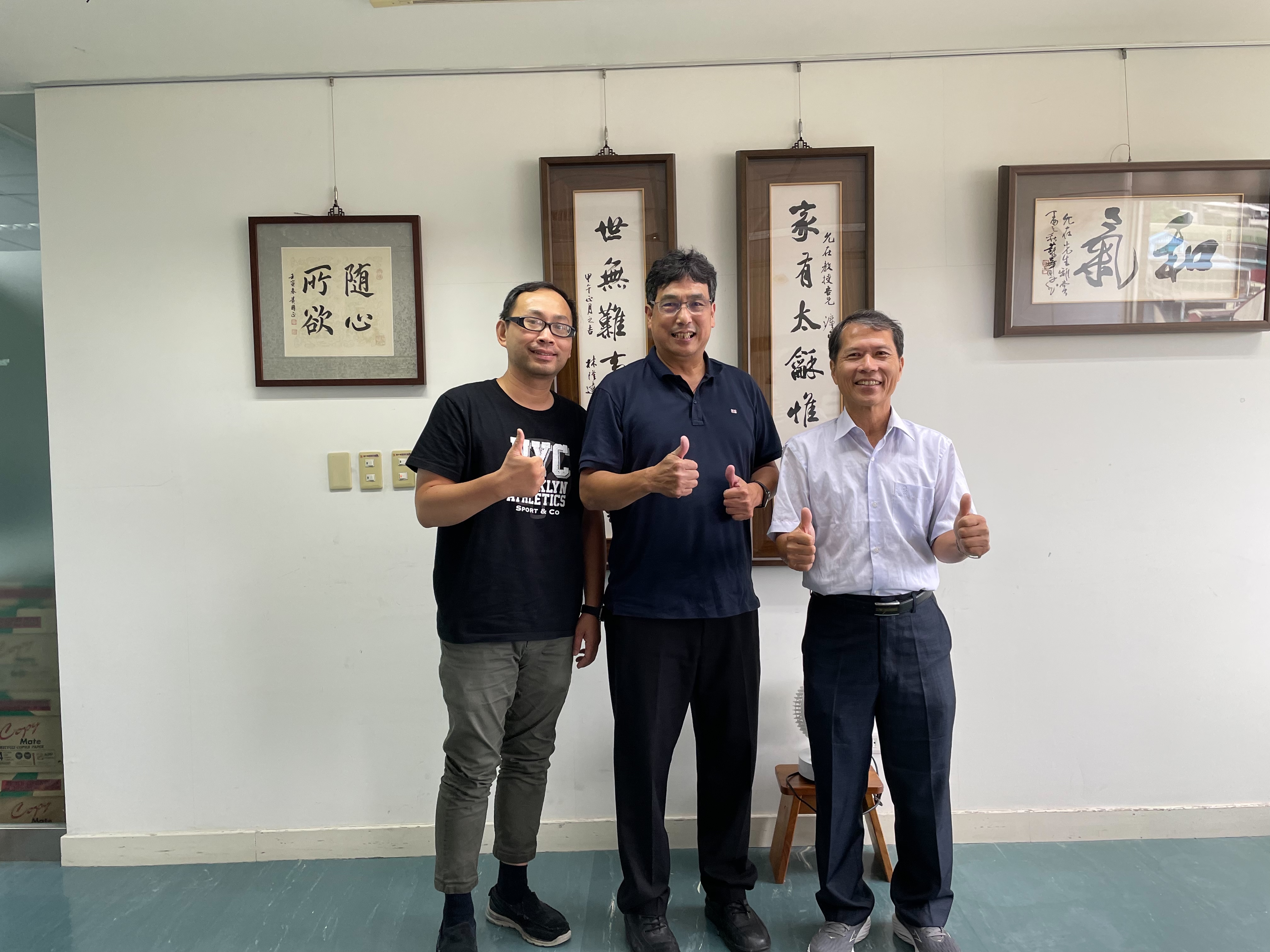 114年度輔仁大學圖書館系李明教授蒞臨參訪 2025/07/21